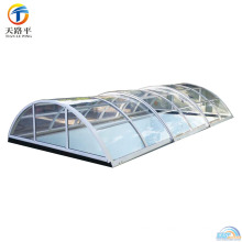 Hochwertiger Aluminiumrahmen Portable Glass Sunroom